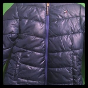Girls S 7 Tommy Hilfiger puffer jacket EUC